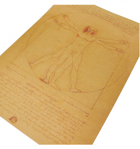 Poster roluit din hartie, GMO, Leonardo Da Vinci [3]