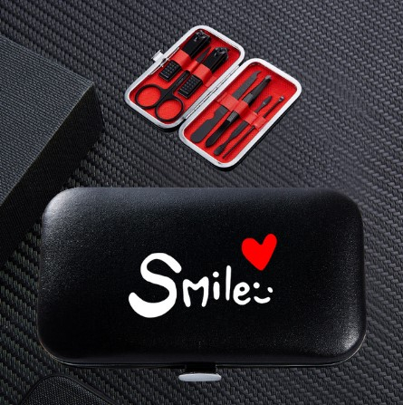 Trusa cu accesorii pentru manichiura/pedichiura, GMO, Care Yourself Smile [4]