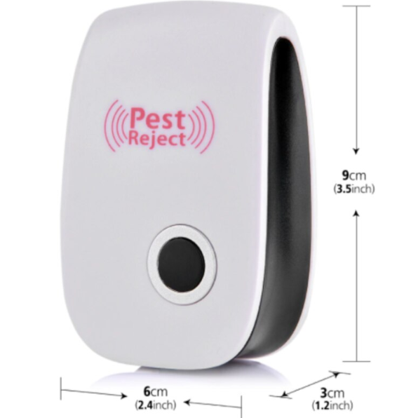 Aparat electric cu ultrasunete pentru combaterea daunatorilor, CRM, smart, alb [3]