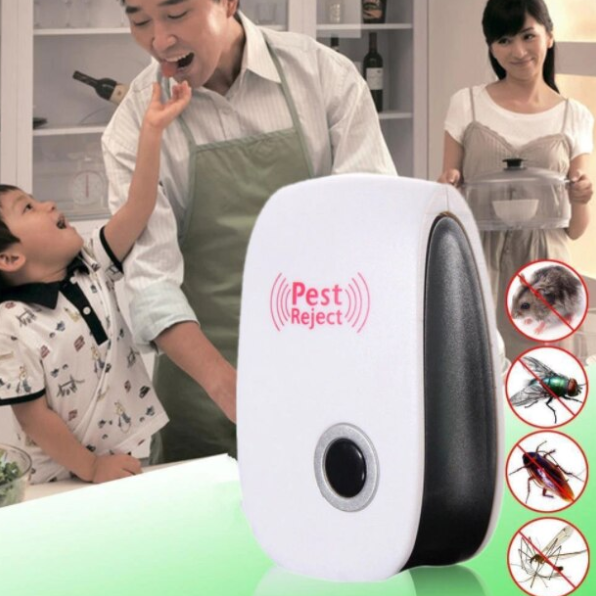 Aparat electric cu ultrasunete pentru combaterea daunatorilor, CRM, smart, alb [4]