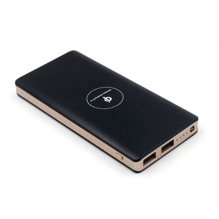 Baterie externa cu incarcare Wireless, GMO, Super Slim, 20000mAh [2]