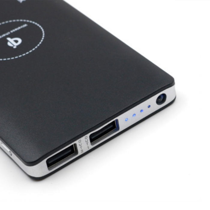 Baterie externa cu incarcare Wireless, GMO, Super Slim, 20000mAh [3]