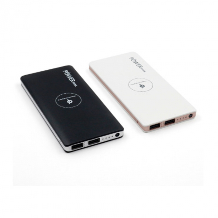 Baterie externa cu incarcare Wireless, GMO, Super Slim, 20000mAh [5]
