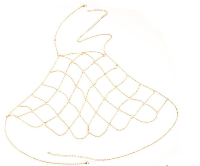 Bijuterie sexy pentru plajă, EVNC, Chest Chain, colier corporal [2]