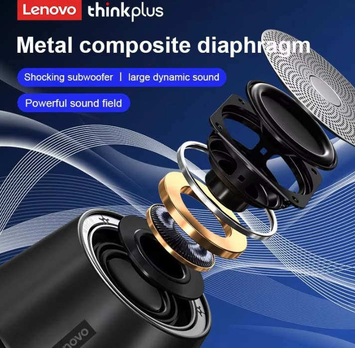 Lenovo Thinkplus K3 Pro Bluetooth Speaker - Boxă Portabilă Wireless, Sunet HIFI, Microfon Integrat [12]