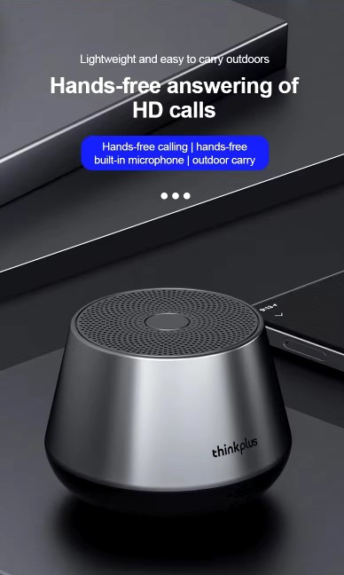 Lenovo Thinkplus K3 Pro Bluetooth Speaker - Boxă Portabilă Wireless, Sunet HIFI, Microfon Integrat [18]
