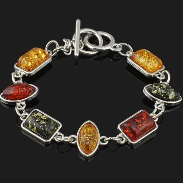 Brățară Luxury, Honey Multicolor, CRM, 20 cm, Închidere OT [4]