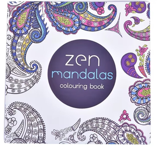 Carte de colorat pentru adulți EVNC – Mandala | Relaxare și Creativitate [1]