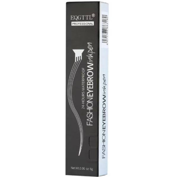 Creion pentru Sprâncene, CRM, cu Efect Microblading Fir cu Fir, Be Perfect, Nuanta 02 Dark Brown [3]