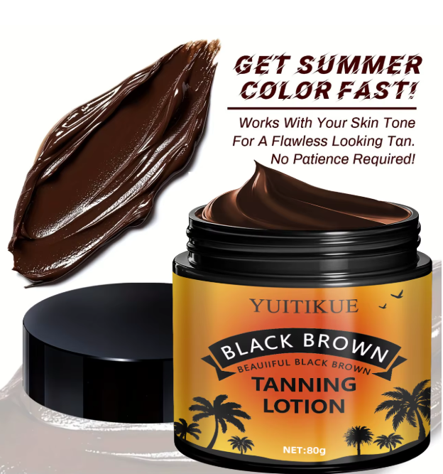 Crema pentru Accentuarea Bronzului EVNC - Black Brown Tanning Lotion [2]