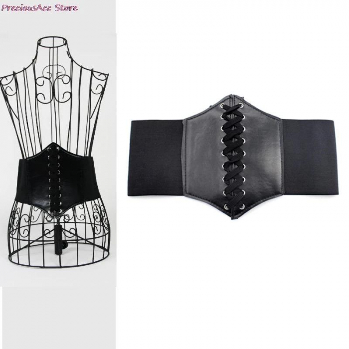 Curea lata pentru femei, ADM, Dark Desire, tip corset [4]