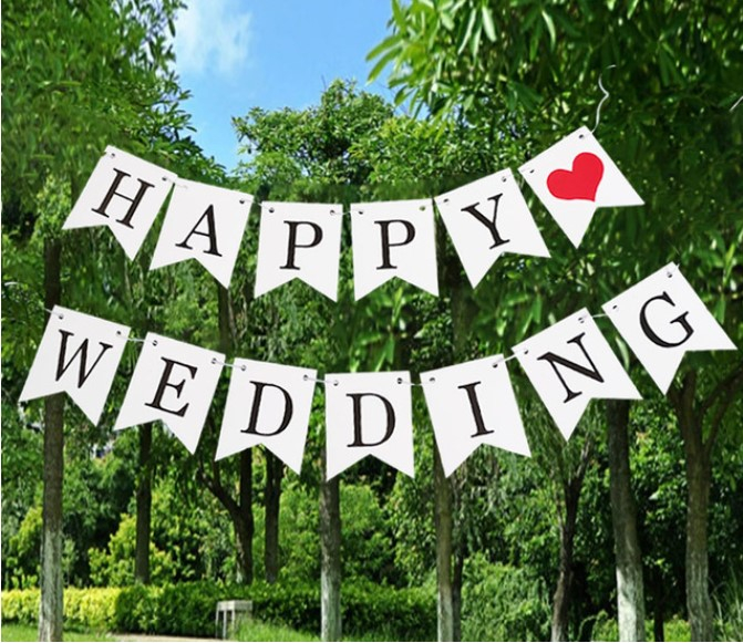 Decoratiune pentru pertecere cu mesaj, EVNC, Wedding Party [2]