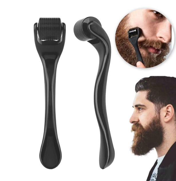 Derma-Roller pentru Creșterea Părului și Bărbii – Beard Roller 0.5mm [3]