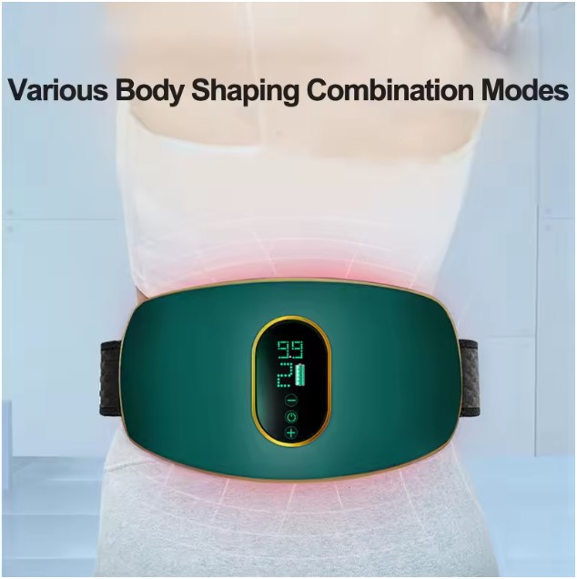 Dispozitiv pentru Masaj Corporal EVNC - Waist Belt Body Slimming Multifunctional, Include Centură și Cablu de Încărcare [7]
