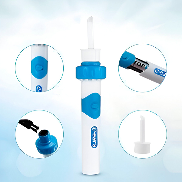 Dispozitiv curatare urechi GMO Deep Clean – Micro-aspirare si vibratii [13]