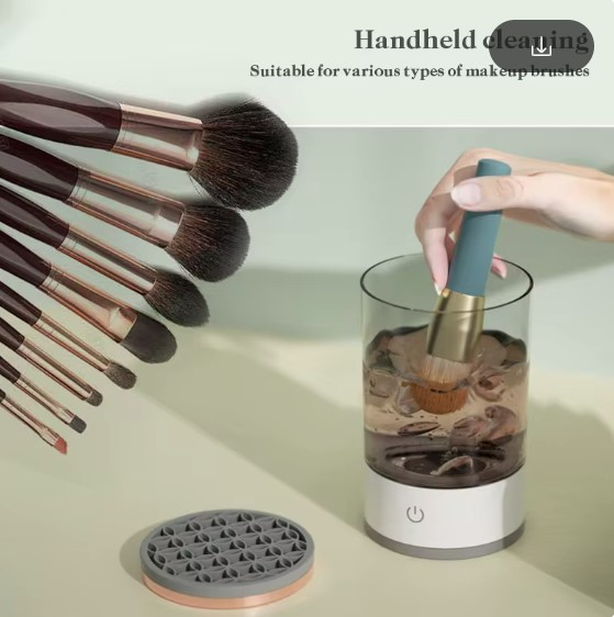 Dispozitiv electric EVNC pentru spălarea pensulelor – Makeup Brush Cleaner Automatic | Curățare Eficientă [2]