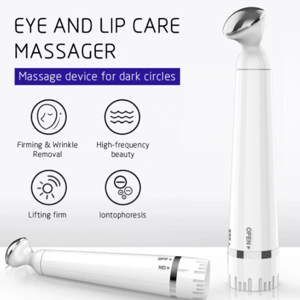 Dispozitiv Lifting Facial, CRM, Relaxare și Masaj pentru Ochi, Rejuvenare cu Vibrații, Alb [4]