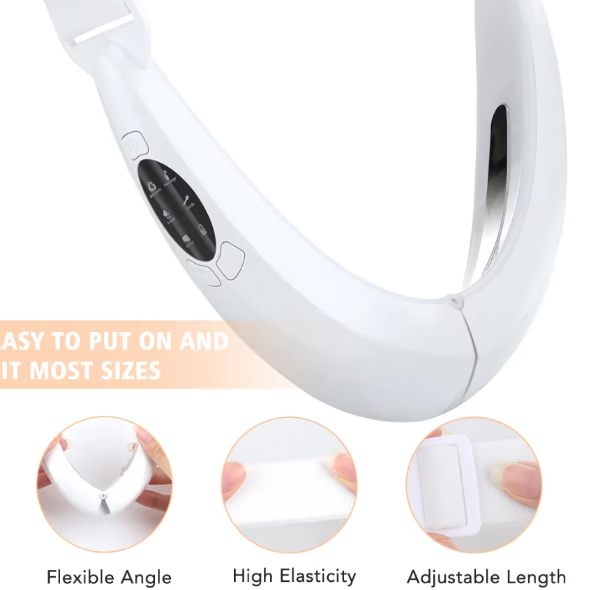 Dispozitiv V-Line Face, Photon Therapy Slimming Vibration, CRM, non-invaziv, pentru barbie, alb [3]