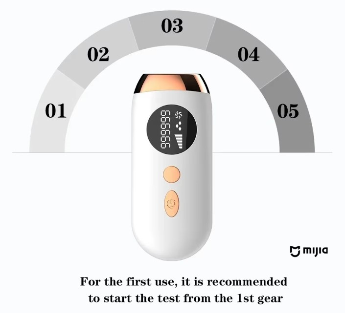 Epilator Laser Mijia pentru Femei, Îndepărtare Păr IPL Permanentă, Fără Durere, 999999 Flash-uri pentru Corp [6]