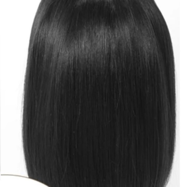 Extensii pentru par clip-on, EVNC, U-Shaped Half Head, brunet natural [2]