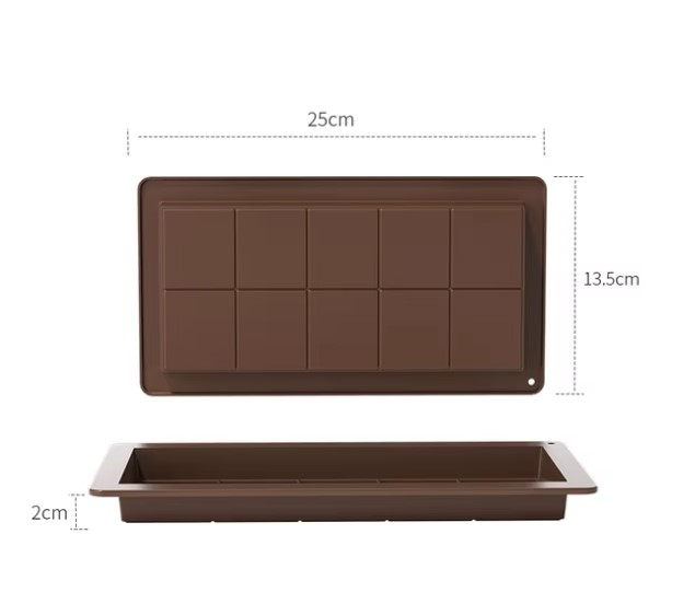 Formă de silicon EVNC – Chocolate Bar Mold | Creativitate în bucătărie [3]