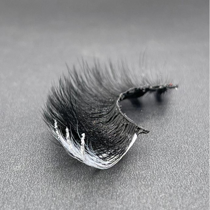 Gene false tip banda 3D colorate, EVNC, New Glitter Ombre, extra volum, reutilizabile, [3]