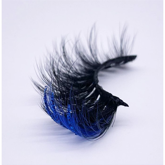Gene false tip banda 3D colorate, EVNC, New Glitter Ombre, extra volum, reutilizabile, [3]
