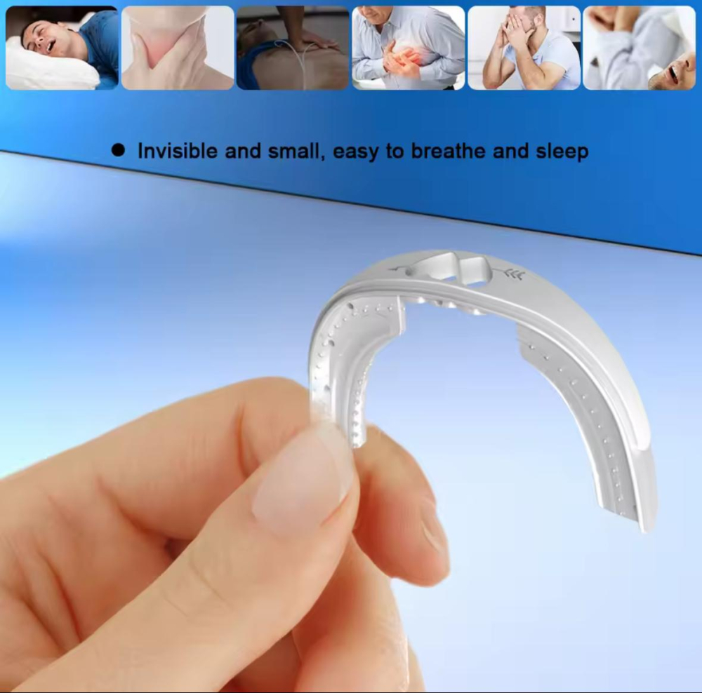 Gutiera premium anti-bruxism si anti-sforait, ADM ZenSleep, protectie dentara ajustabila, confortabila si reutilizabila [4]