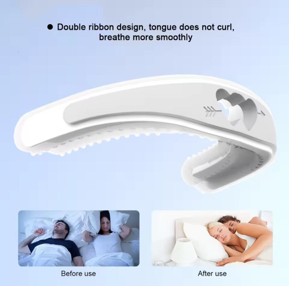 Gutiera premium anti-bruxism si anti-sforait, ADM ZenSleep, protectie dentara ajustabila, confortabila si reutilizabila [3]