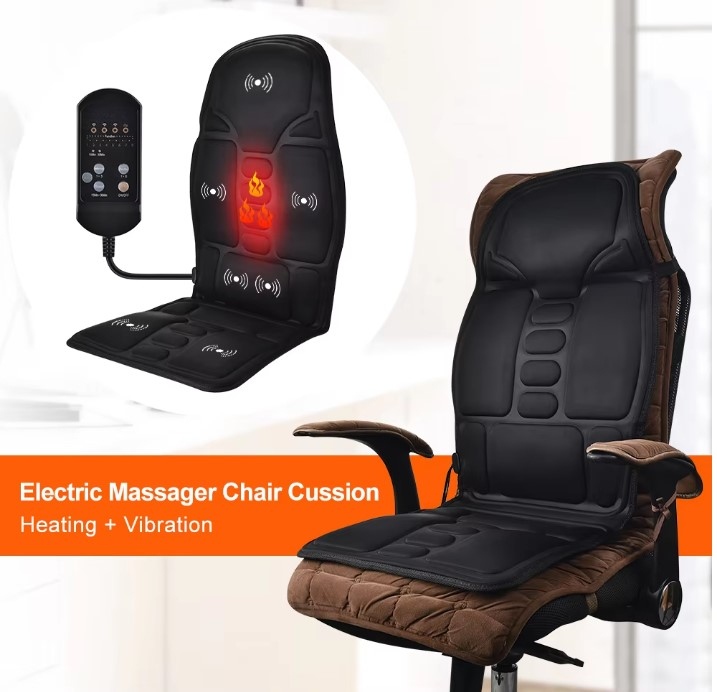 Husă scaun masaj EVNC – Full Body Relax | 8 Programe Masaj & Încălzire Lombară [6]