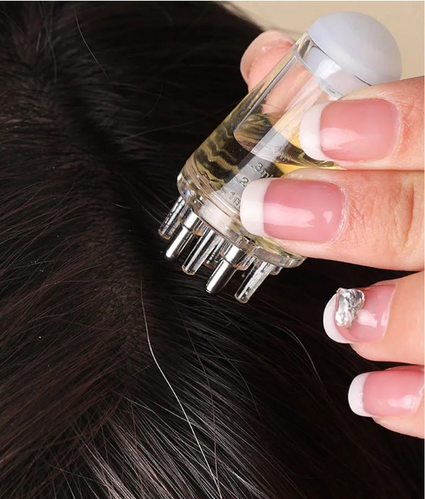 Instrument aplicare ulei pentru scalp EVNC – Essential Scalp Tool | Masaj și îngrijire [5]