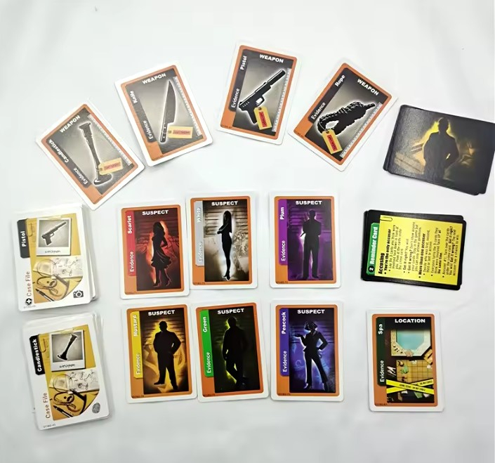 Cluedo Suspect EVNC – Joc de societate cu cărți pentru 3-4 jucători, +8 ani [4]