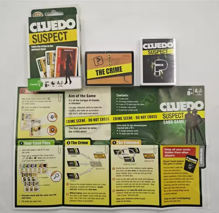 Cluedo Suspect EVNC – Joc de societate cu cărți pentru 3-4 jucători, +8 ani [3]