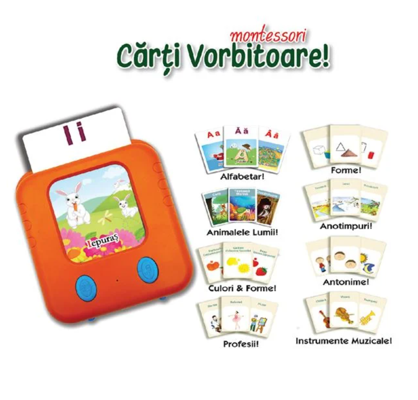 Joc de Societate Educativ Electronic EVNC - Cărți Vorbitoare [3]