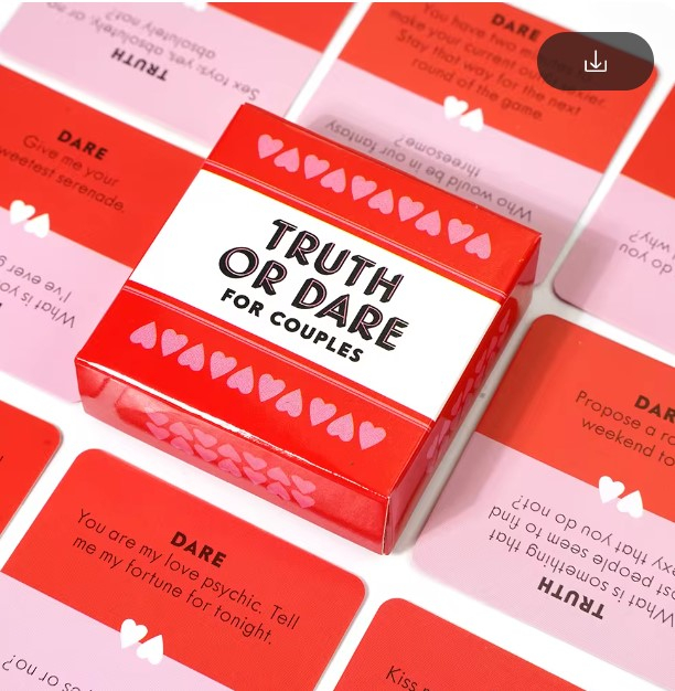 Joc de societate, EVNC, Truth or dare, potrivit pentru cupluri [3]