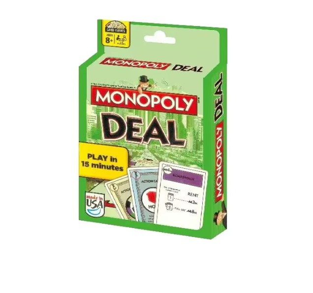 Joc de societate Monopoly Deal – Card Game, Ediția 2024 | Distracție și Strategie [2]