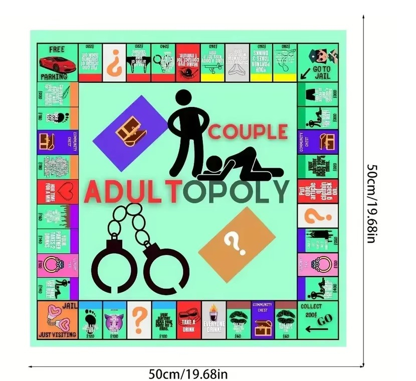 Joc de societate pentru adulti, EVNC, Adultopoly, potrivit pentru cupluri [6]