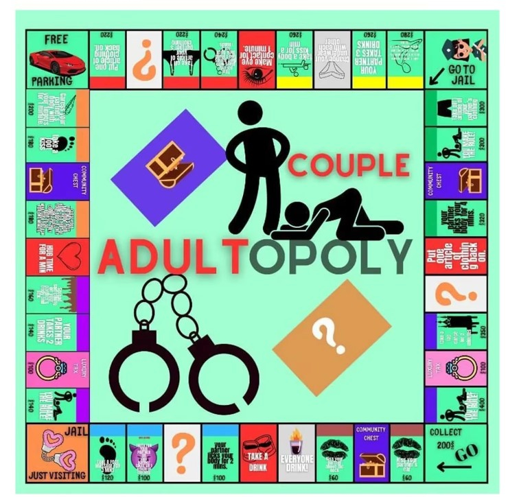Joc de societate pentru adulti, EVNC, Adultopoly, potrivit pentru cupluri [2]