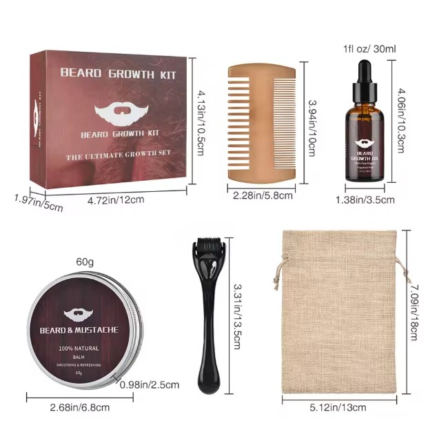 Set premium pentru creșterea și îngrijirea bărbii [3]