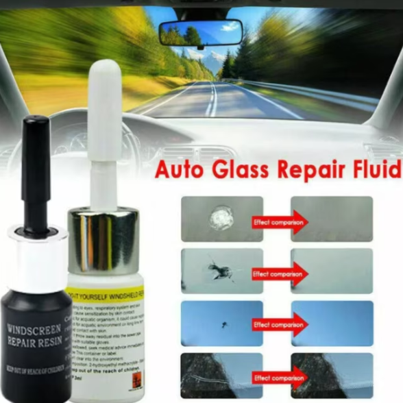 Kit Reparare Parbriz și Geam Auto / Telefon, CRM, Sigilare Fisuri și Crăpături, 2 ml [6]