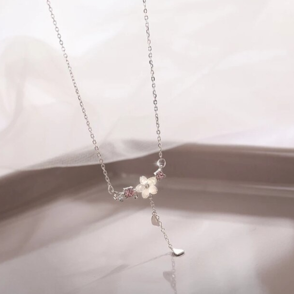 Lantisor Cherry Flowers, CRM, pentru femei [2]