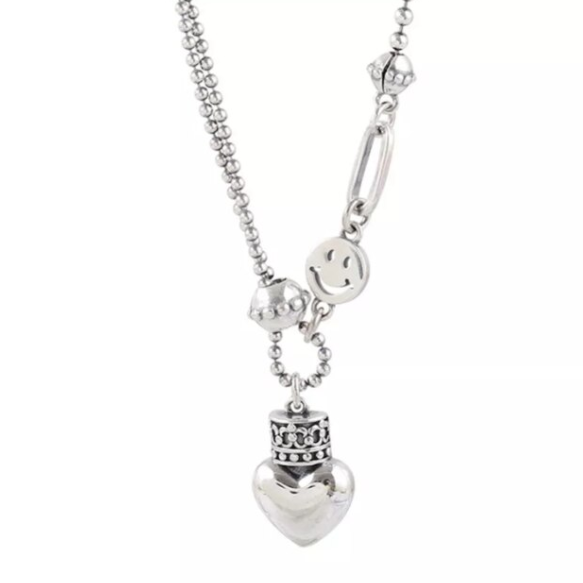 Lantisor Smile, SilverHeart, CRM, 42 + 5 cm [2]