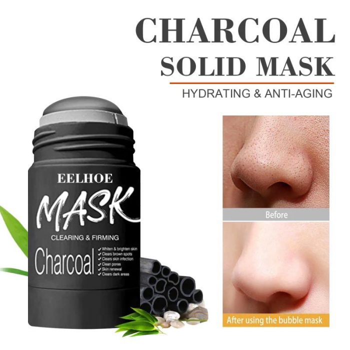 Masca faciala cu carbune, ADM, stick, actiune matifianta, efect de purifiere, hidratanta, 40g [4]