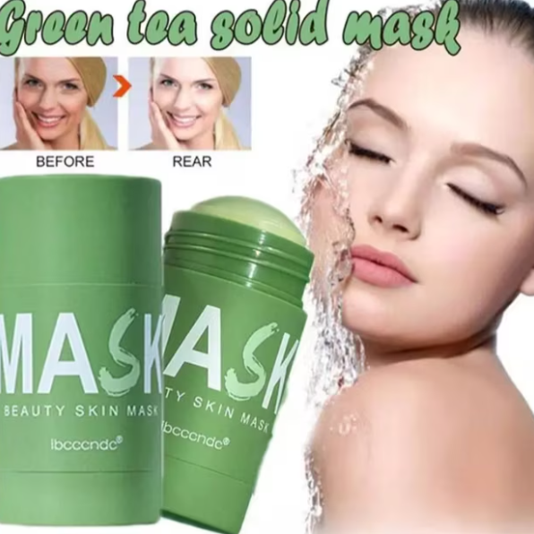 Masca Faciala cu Ceai Verde, CRM, Efect de Purificare si Actiune Matifianta, 40 g [1]
