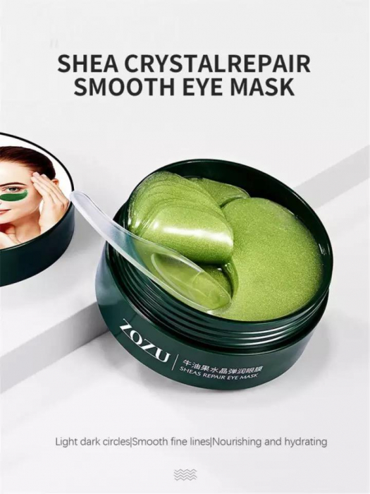 Masca hydrogel pentru ochi, ADM, cu extract de avocado, anticearcane, 60 grame [2]