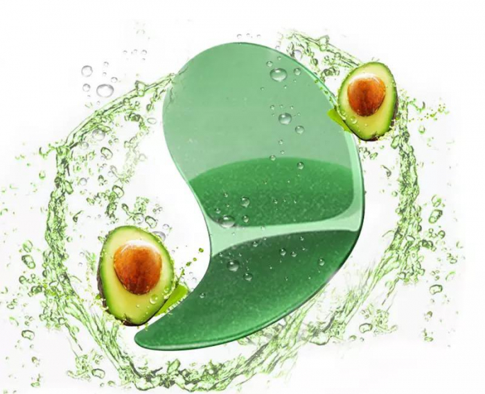Masca hydrogel pentru ochi, ADM, cu extract de avocado, anticearcane, 60 grame [5]