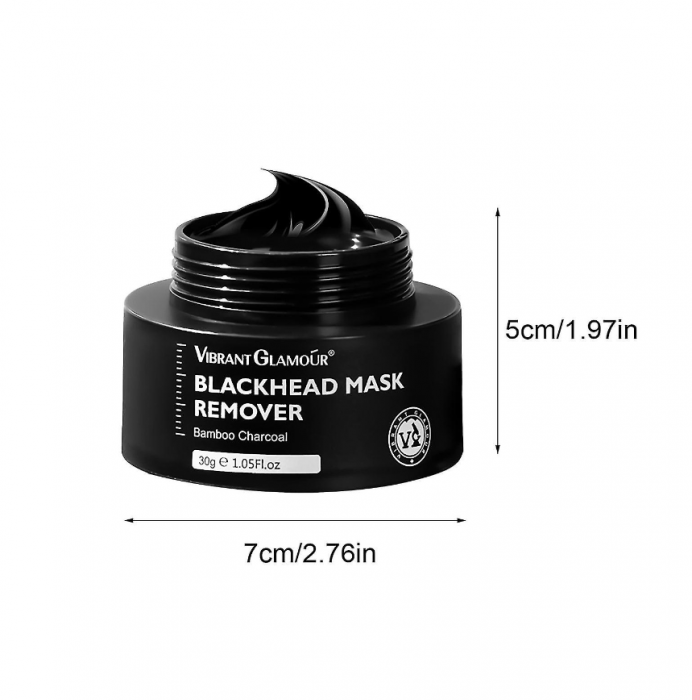 Masca de fata, GMO, Vibrant Glamour Remover, pentru cosuri si puncte negre [2]