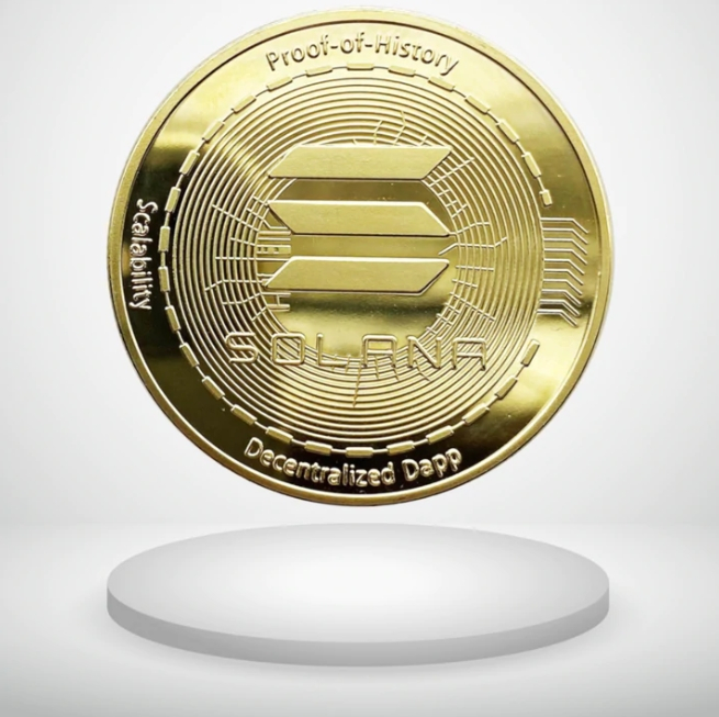 Moneda crypto pentru colectionari, GMO, Solana SOL [6]