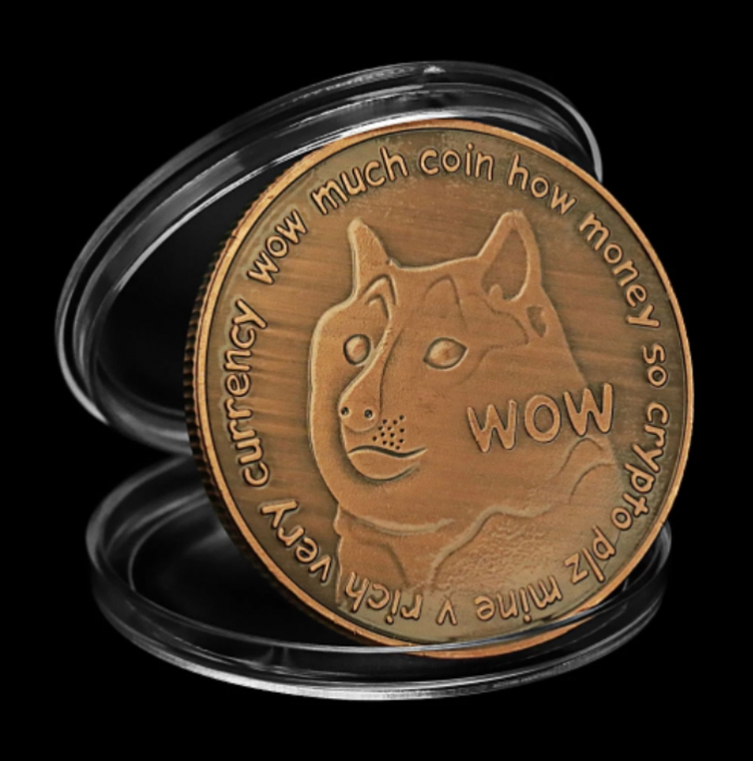 Moneda crypto pentru colectionari, GMO, Dogecoin DOGE [3]