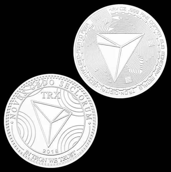 Moneda crypto pentru colectionari, GMO, Tron TRX [5]